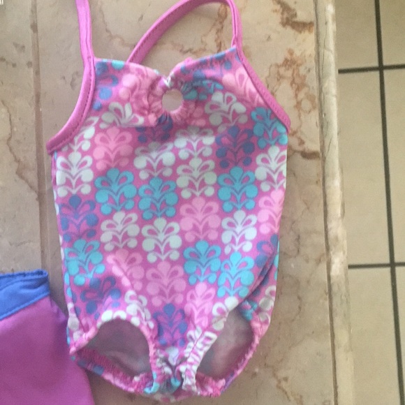 Other - American Girl 3 piece swim outfit-